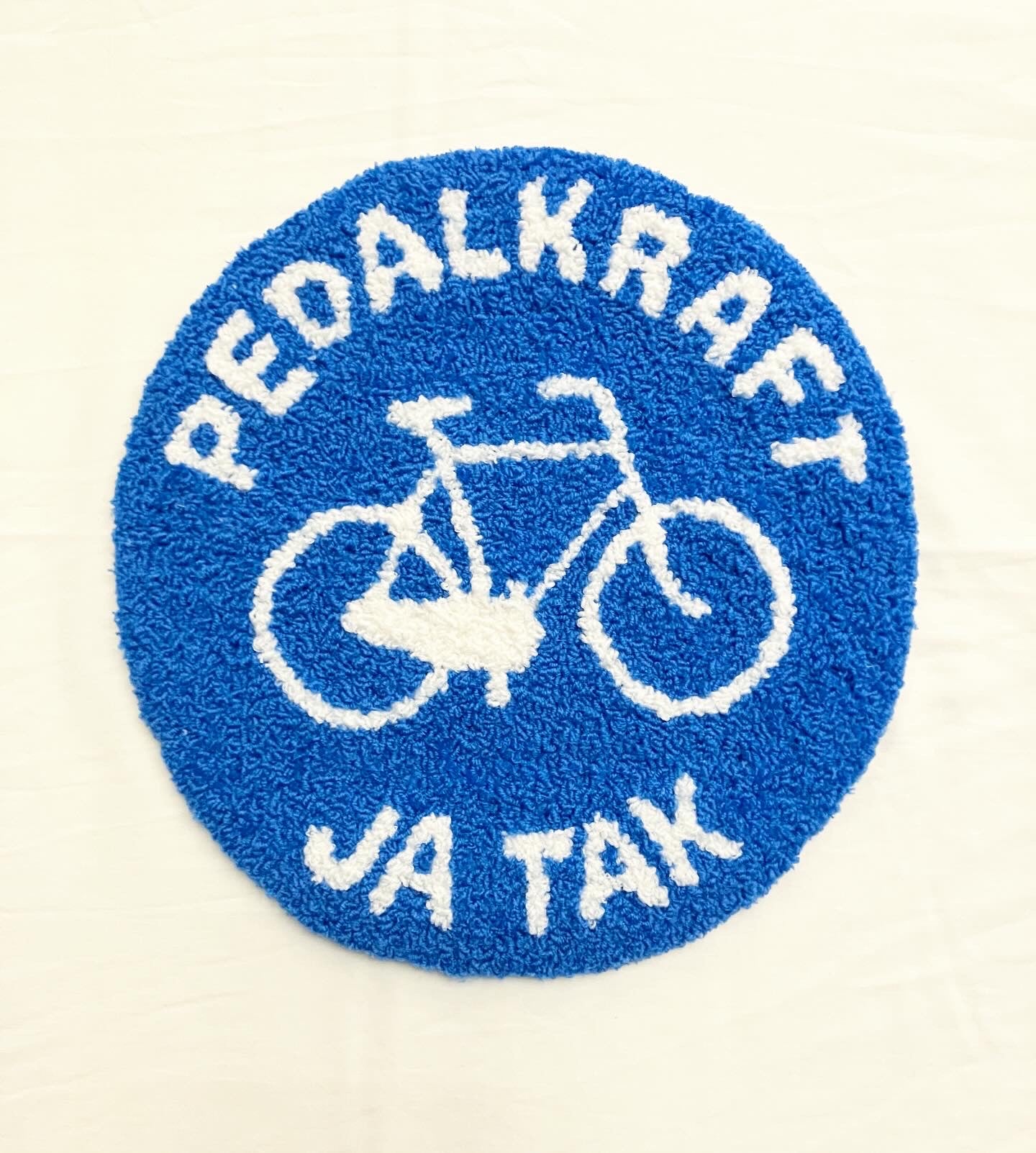 Vægtæppe “Pedalkraft ja tak”