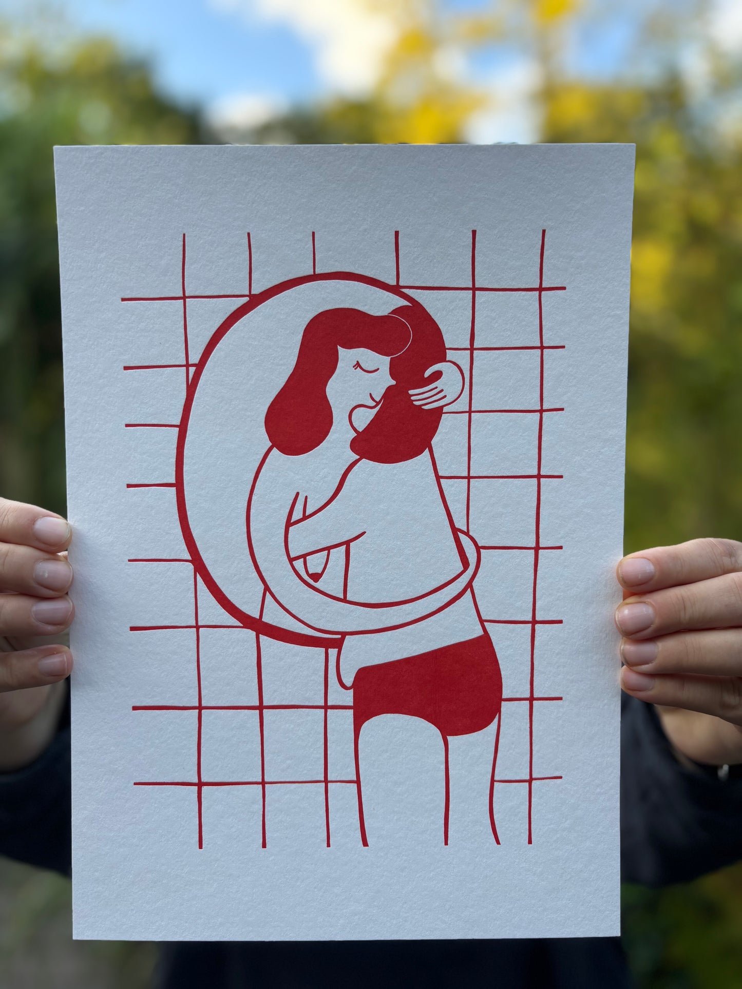 Havening - letterpress print