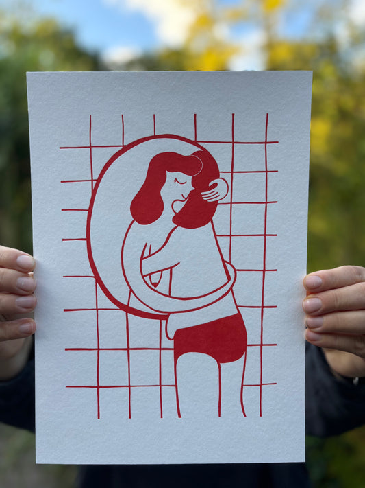 Havening - letterpress print