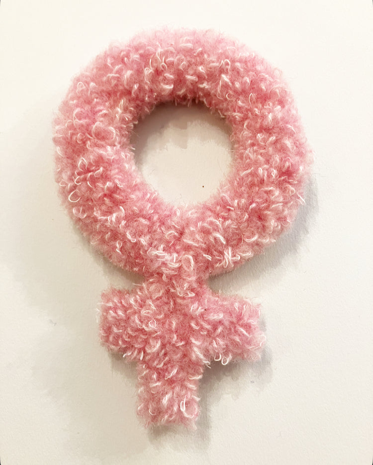 Kvindetegn (lyserød)