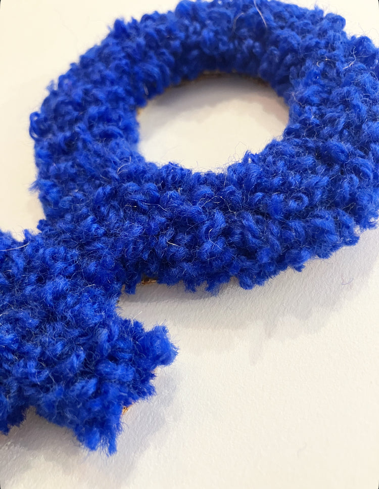 Kvindetegn (koboltblå)