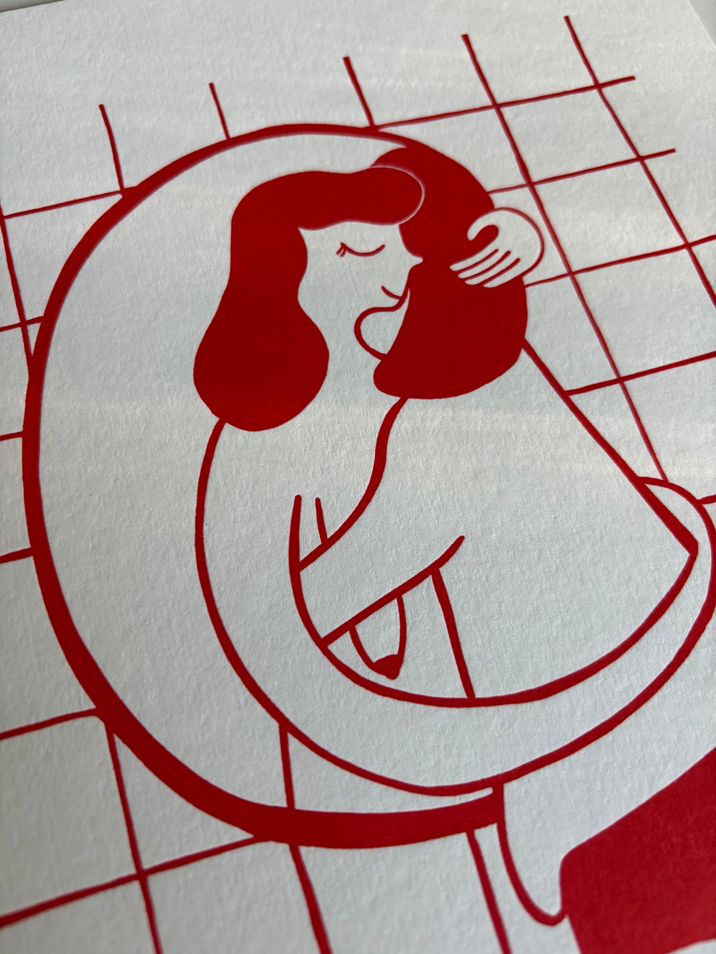 Havening - letterpress print