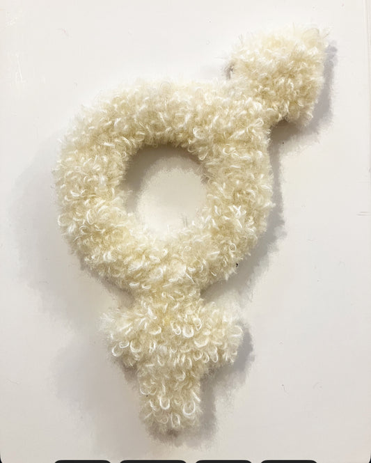 Toiletskilt/vægtæppe
