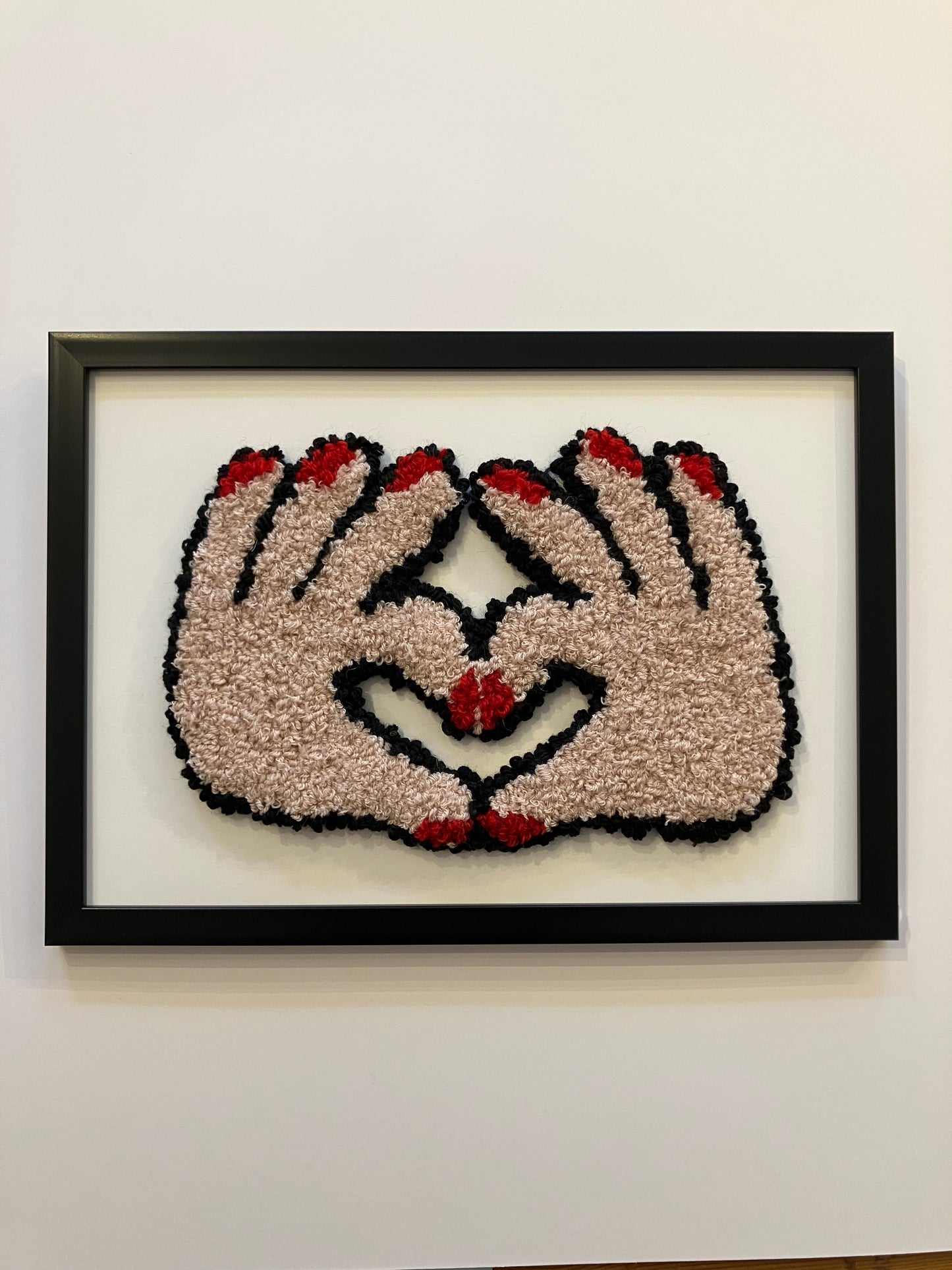Lovehands i ramme